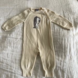 Baby gap Penguin sweater romper
